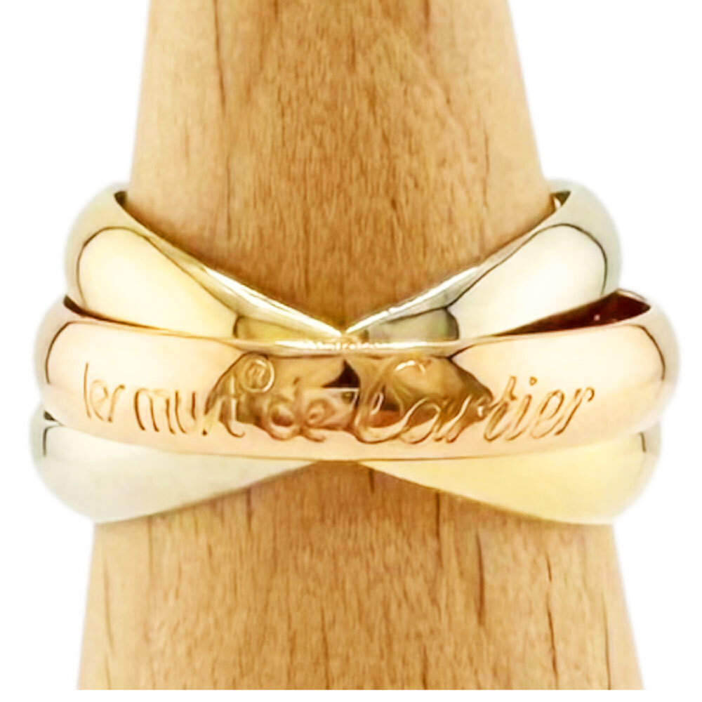 CARTIER 18k Gold Trinity Ring